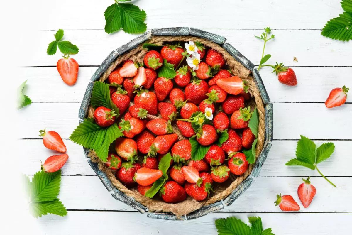 Świeże truskawki